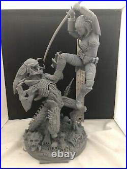 Alien VS Predator -Machiko Noguchi Female 1/8 Scale Resin Model Diorama