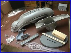 Alien head 1-1 scale self build model kit. Based on H R Giger design