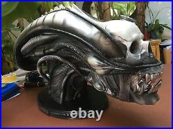 Alien head 1-1 scale self build model kit. Based on H R Giger design