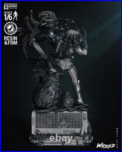 Alien vs. Predator Resin Sculpture Statue Model Kit Unpainted/Unassembled
