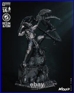 Alien vs. Predator Resin Sculpture Statue Model Kit Unpainted/Unassembled