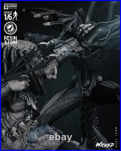 Alien vs. Predator Resin Sculpture Statue Model Kit Unpainted/Unassembled
