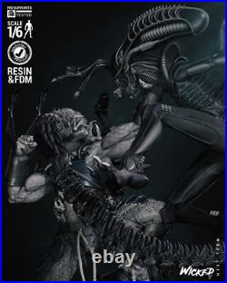 Alien vs. Predator Resin Sculpture Statue Model Kit Unpainted/Unassembled