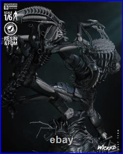 Alien vs. Predator Resin Sculpture Statue Model Kit Unpainted/Unassembled