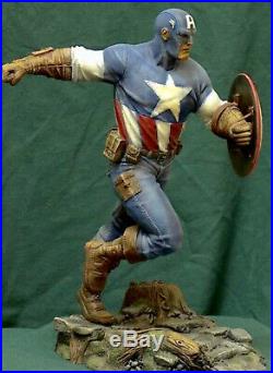 Altertons Captain America 1/6 resin model kit unbuilt Marvel
