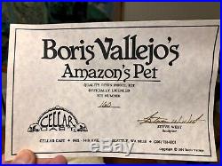 Amazons Pet 1/6 resin model kit Borris Vallejo Cellar Cast Steve West