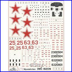 Amodel 72008 Myasishchev 3M Bison Scale Plastic Model Kit 1/72