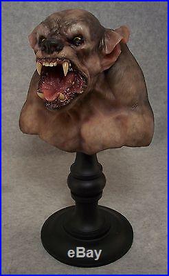 Andy Bergholtz's Wolf Translucent Resin Bust