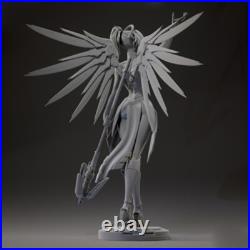 Angel Mercy 3D Print Garage Kit Figure Model Kit Unpainted Unassembled GK