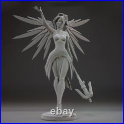 Angel Mercy 3D Print Garage Kit Figure Model Kit Unpainted Unassembled GK