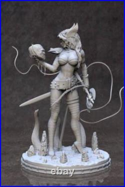Angelica Resin Sculpture Statue Model Kit Unpainted/Unassembled