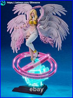 Angewomon Digimon 3D printed unpainted unassembled resin model kit