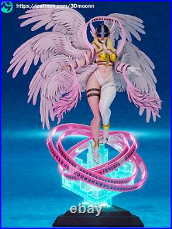 Angewomon Digimon 3D printed unpainted unassembled resin model kit