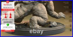 Anguirus Resin Sculpture Statue Model Kit Unpainted/Unassembled