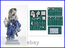 Anime Afternoon Tea Girl 1/7 Unpainted GK Models Unassembled Figures Resin Kits