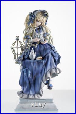 Anime Afternoon Tea Girl 1/7 Unpainted GK Models Unassembled Figures Resin Kits