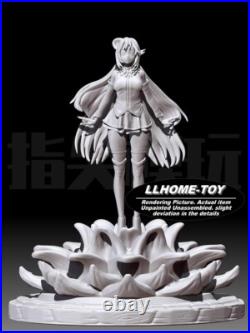 Anime Aqua pretty girl God of Water Resin 3D Print GK Kit Figure DIY Unpainted