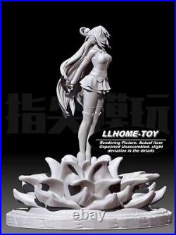 Anime Aqua pretty girl God of Water Resin 3D Print GK Kit Figure DIY Unpainted
