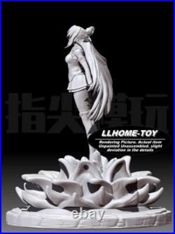 Anime Aqua pretty girl God of Water Resin 3D Print GK Kit Figure DIY Unpainted
