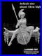 Anime Athena take spear and shield sit Resin 3D Print GK Kit Figure Unpainted