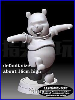 Anime Bear lovely plump stand happy Resin 3D Print GK Kit Figure Unpainted