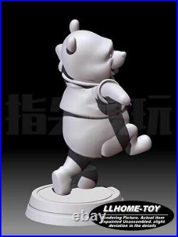 Anime Bear lovely plump stand happy Resin 3D Print GK Kit Figure Unpainted