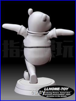 Anime Bear lovely plump stand happy Resin 3D Print GK Kit Figure Unpainted