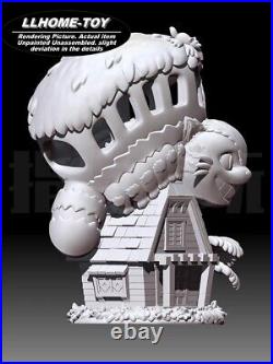 Anime Cat bus lovely Stand on the roof Resin 3D Print GK Kit Figure Unpainted