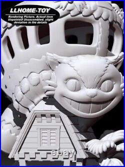 Anime Cat bus lovely Stand on the roof Resin 3D Print GK Kit Figure Unpainted