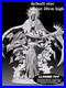 Anime Death bone countess Take the sickle Resin 3D Print GK Kit Figure Unpainted