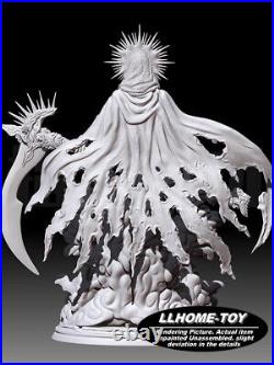 Anime Death bone countess Take the sickle Resin 3D Print GK Kit Figure Unpainted