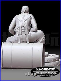 Anime Draken Handsome sitting Resin 3D Print GK Kit Figure DIY Model Unpainted
