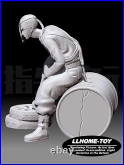 Anime Draken Handsome sitting Resin 3D Print GK Kit Figure DIY Model Unpainted