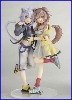Anime Inugami Korone Nekomata Okayu 1/8 Unassembled Unpainted GK Model Resin Kit