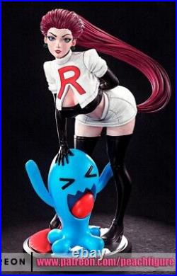 Anime Jessie 1/4 Unpainted GK Model 3D Print Figure Unassembled Resin Kits 40cmH