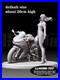 Anime Katsuragi Misato motorcycle hot Resin 3D Print GK Kit Figure Unpainted