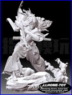 Anime Matsumoto Rangiku hot girl Battle Resin 3D Print GK Kit Figure Unpainted
