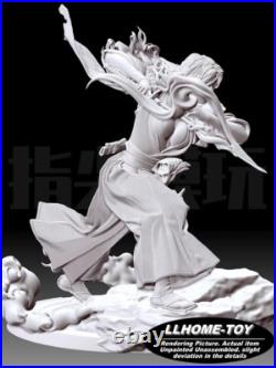 Anime Matsumoto Rangiku hot girl Battle Resin 3D Print GK Kit Figure Unpainted