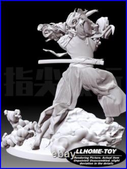 Anime Matsumoto Rangiku hot girl Battle Resin 3D Print GK Kit Figure Unpainted