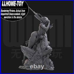 Anime Mystique Skulls Rifle Resin 3D Print GK Figure DIY Model Unpainted
