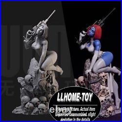 Anime Mystique Skulls Rifle Resin 3D Print GK Figure DIY Model Unpainted