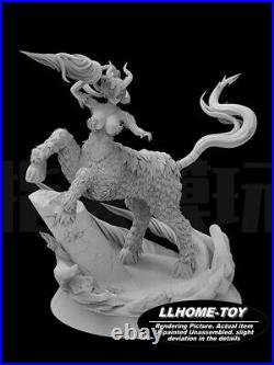 Anime Neliel Tu Oderschvank Antelope knight Battle Resin 3D Print GK Kit Figure