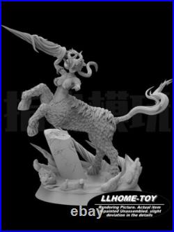 Anime Neliel Tu Oderschvank Antelope knight Battle Resin 3D Print GK Kit Figure