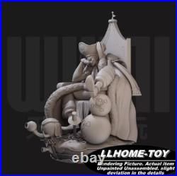 Anime OP Buggy Joker Resin 3D Print GK Kit Figure DIY Model toy gift