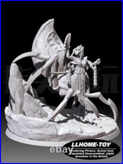 Anime Singsong girl-Spider warrior fight Resin 3D Print GK Kit Figure Unpainted