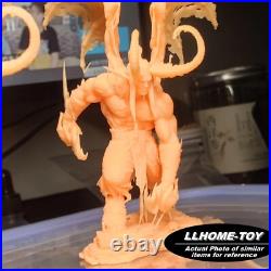 Anime Superhero Black Panther Battle Resin 3D Print GK Figure DIY Model