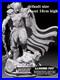 Anime movie God of Thunder Thor cloak fight Resin 3D Print GK Kit Figure DIY