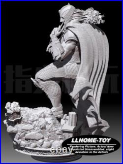Anime movie God of Thunder Thor cloak fight Resin 3D Print GK Kit Figure DIY
