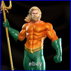 Aquaman 1/8 1/6 3D print figure Model Kit Unpainted Unassembled Garage Kit