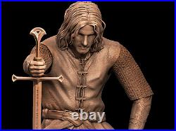 Aragorn LOTR resin scale model kit unpainted 3d print